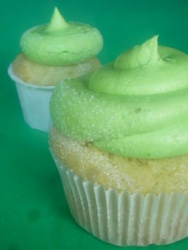 Margarita Cupcakes with Tequila Lime Buttercream