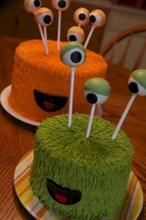 Monster Cakes – CUTE!