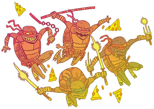 Ninja turtles. #teenage #mutant #ninja #turtles