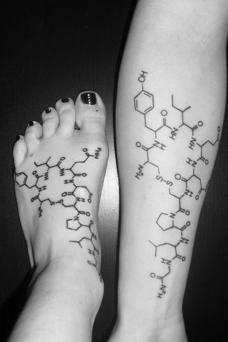Oxytocin molecule – the hormone that makes one fall in love. ADORABLEEE