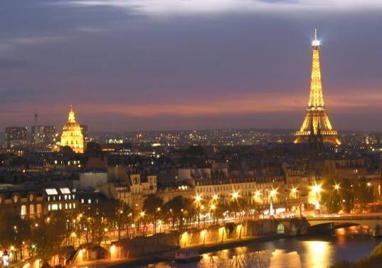 Paris, France At Night #paris #france