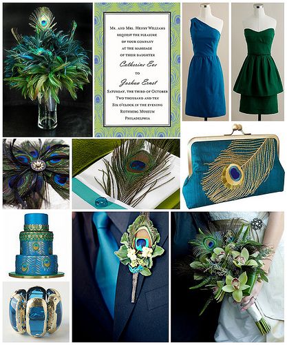 peacock wedding