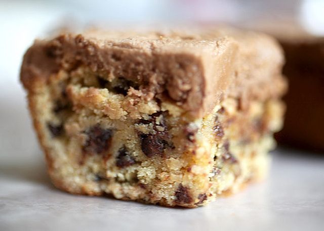 Peanut butter chocolate chip brownies