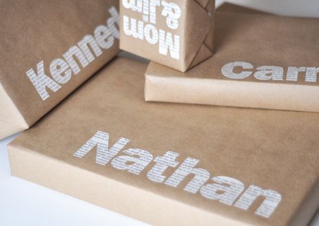 Personalized gift wrapping