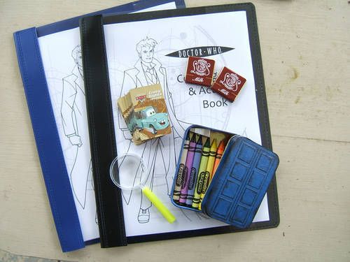 Printable Doctor Who activity book. Printing!!