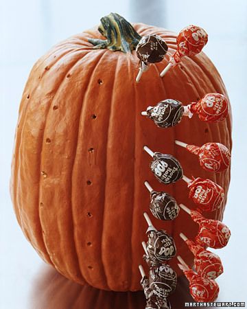Pumpkin Lollipop Holder- Great for School Parties or Leave on Your Door Step Hal