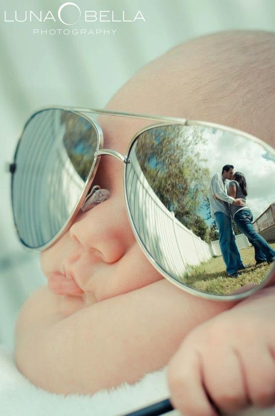 Quite possibly the coolest new baby photo ever