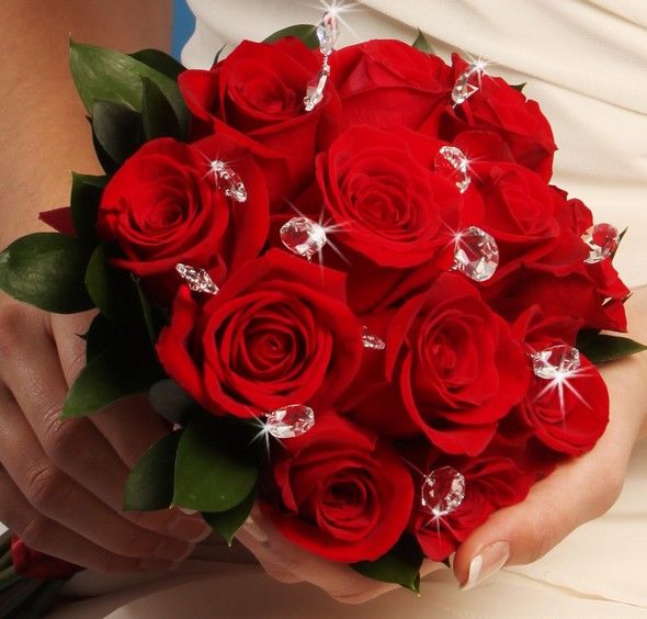 Red Wedding Flowers