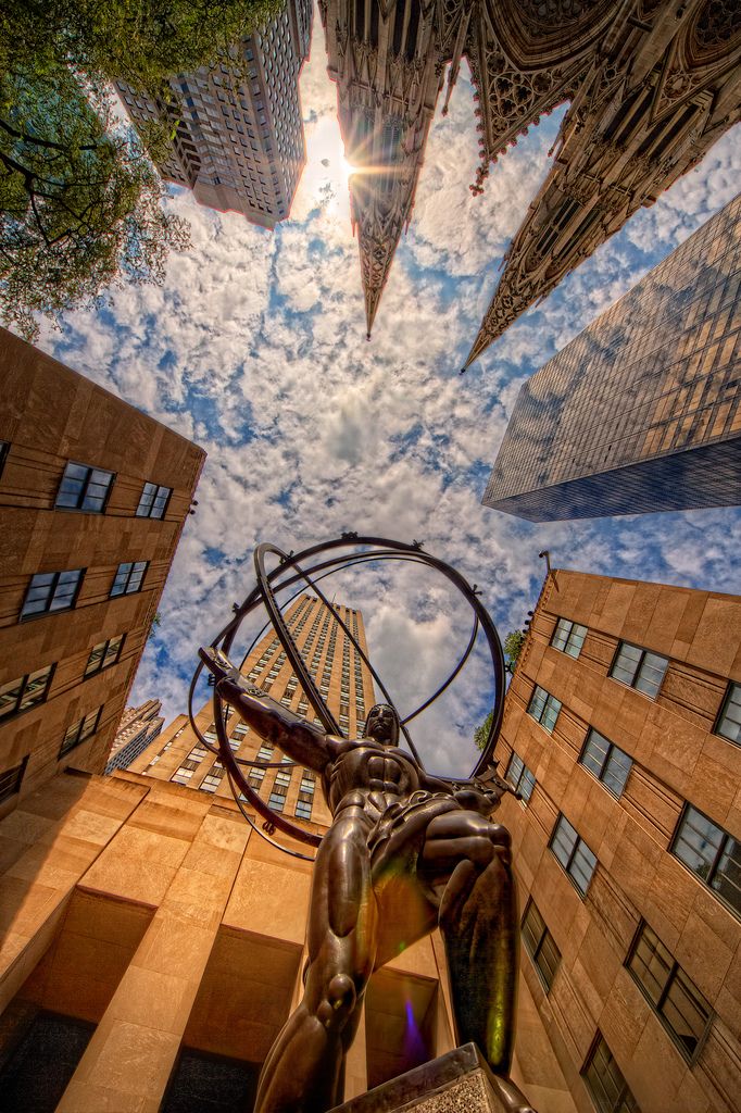 Rockefeller Center in NYC…great shot