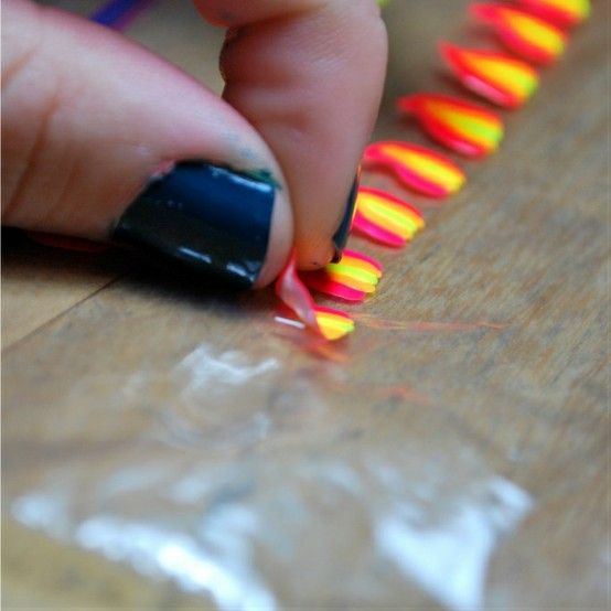 SAY WHAT?!: Ever wanted to paint pretty designs on your nails and then realized