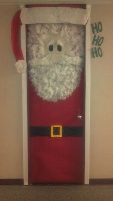 Santa Door Decoration