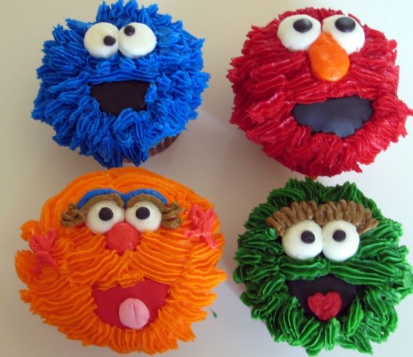 Sesame Street Cupcakes