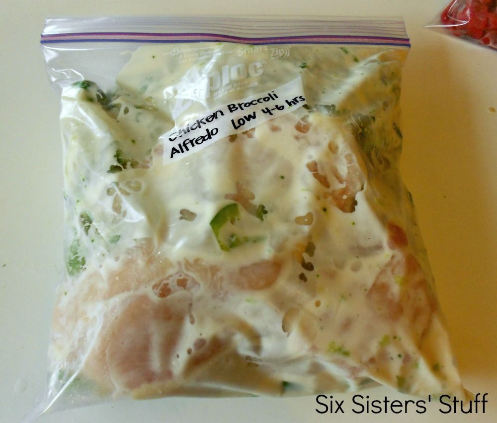 Six Sisters' Stuff: Slow Cooker Freezer Meals: Make 8 Meals in 1 Hour!