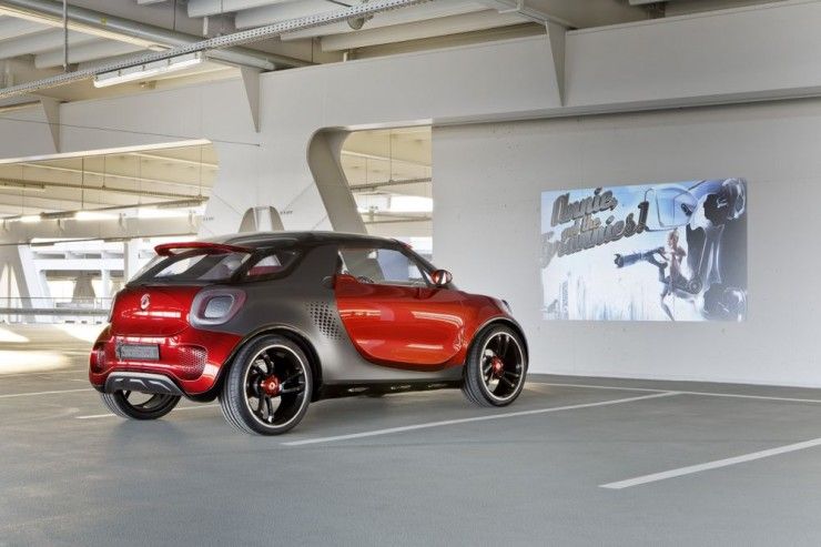 Smart car with its own drive in theatre