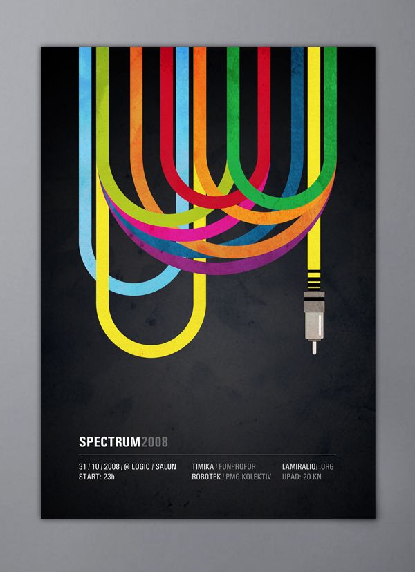 Spectrum / Poster Design on the Behance Network