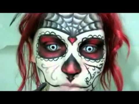 Sugar Skull makeup tutorial