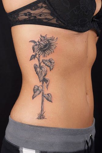 Sunflower tattoo ♥