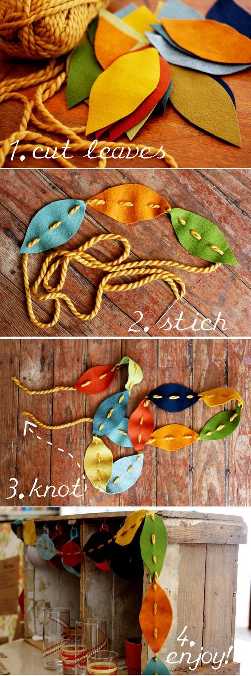 Super easy & very cute! Perfect kids craft for Fall!
