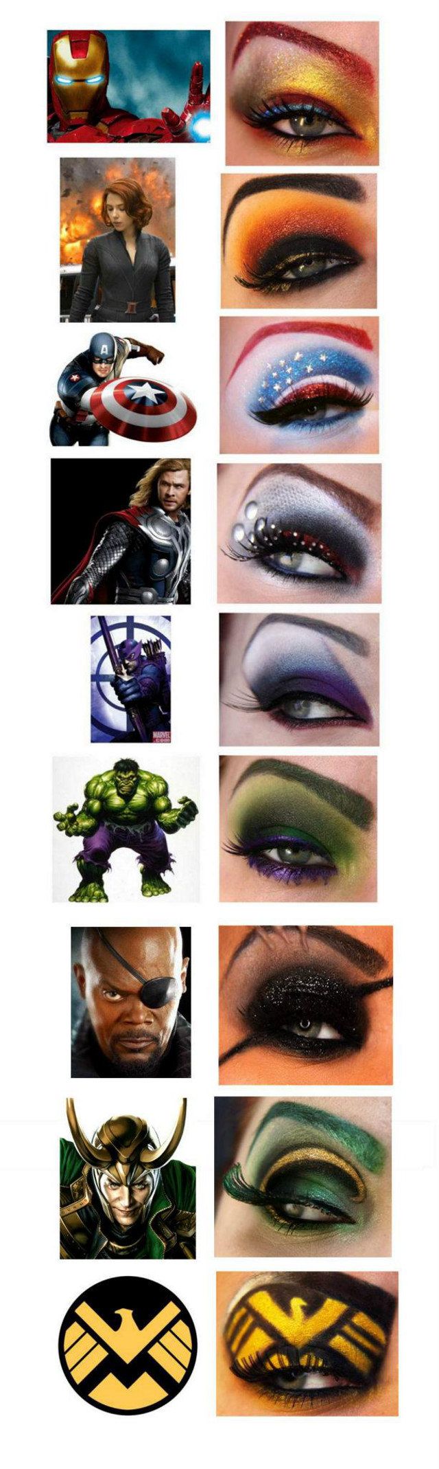 Superhero Eye Makeup!