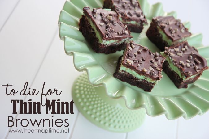 TO DIE FOR THIN MINT BROWNIES