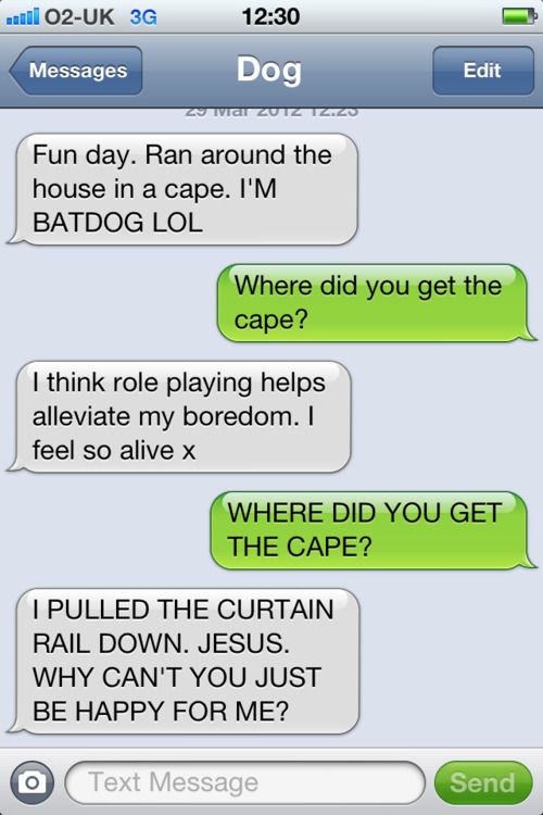 Texts from Dog