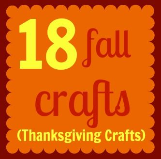 Thanksgiving Crafts {fall crafts}