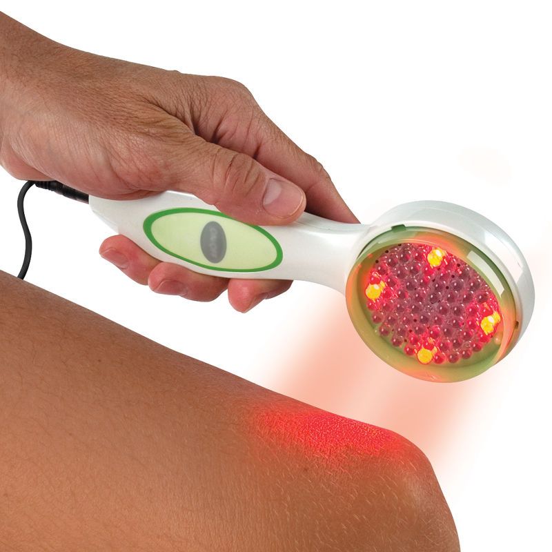The LED Pain Reliever.   DescriptionLifetime GuaranteeUsing technology developed