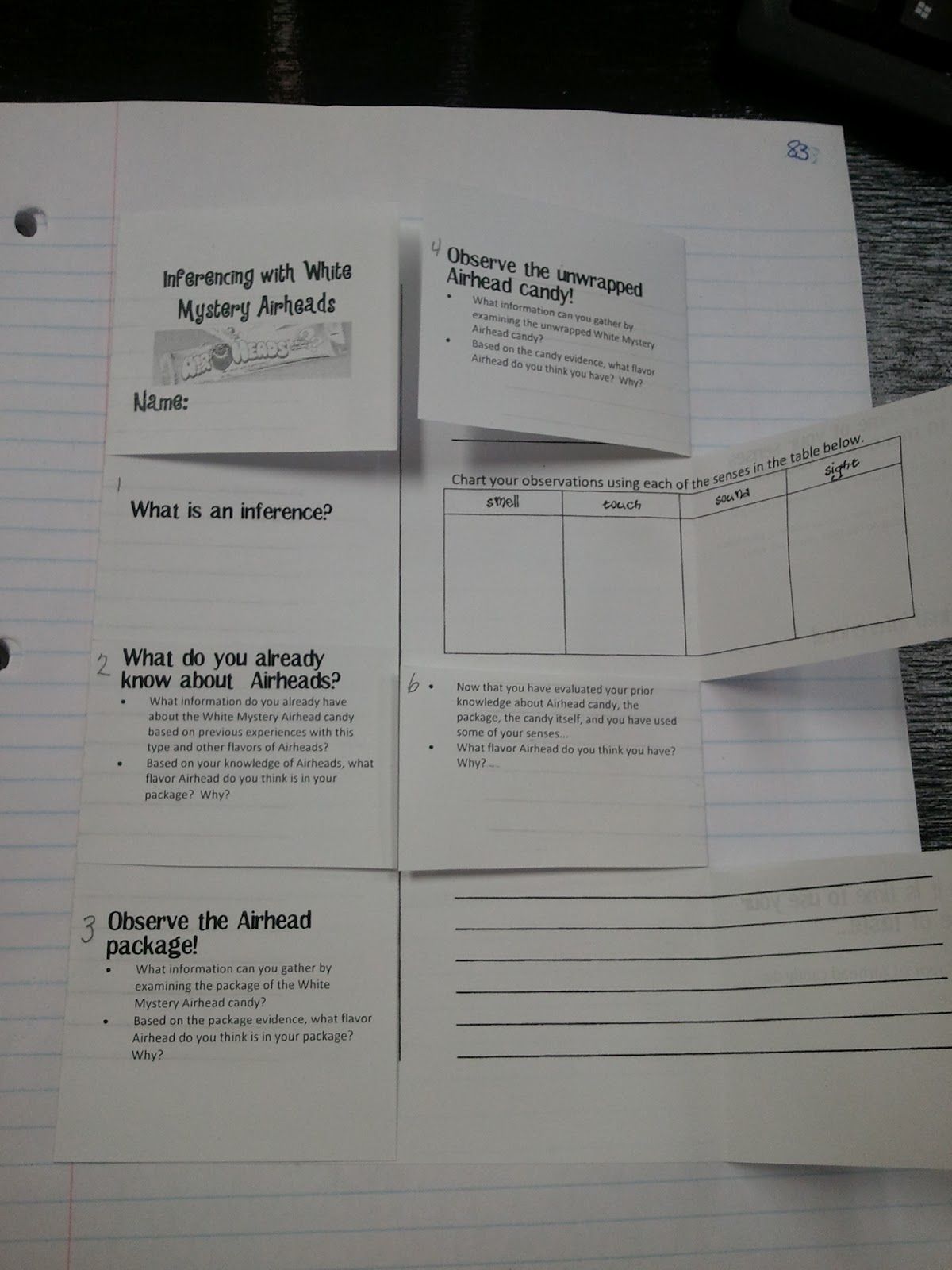 The Middle School Mouth: Interactive Notebooks – Yet Again . . . thinking about