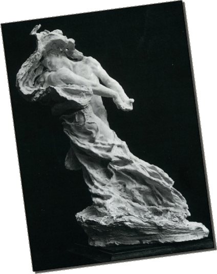 The Waltz – Camille Claudel – (1895) – Fascinated with stone and soil as a child