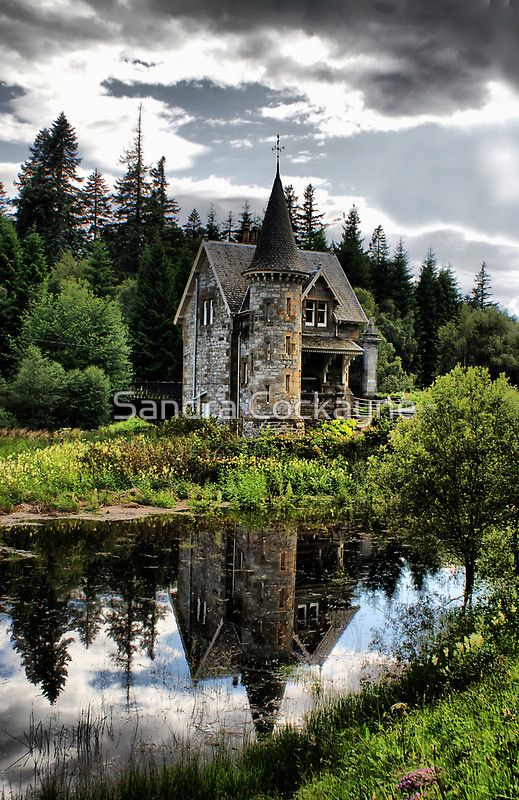 This secret Fairytale Gatelodge is for the Ardverikie Estate, Kinloch Laggan, In
