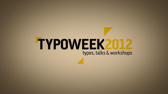 Typoweek 2012 by Bau, Escola Superior de Disseny. Spot de la Typoweek 2012. Una