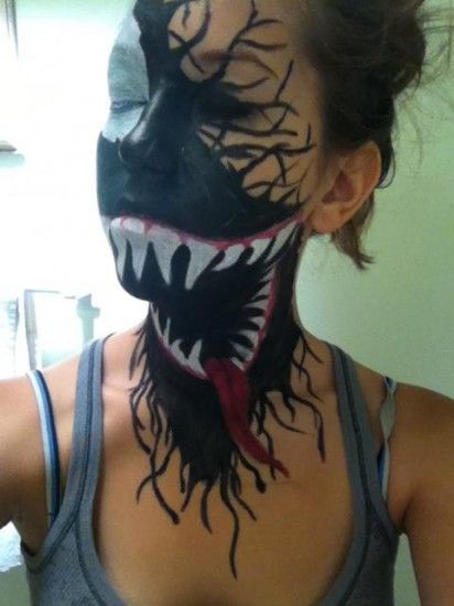 Venom makeup