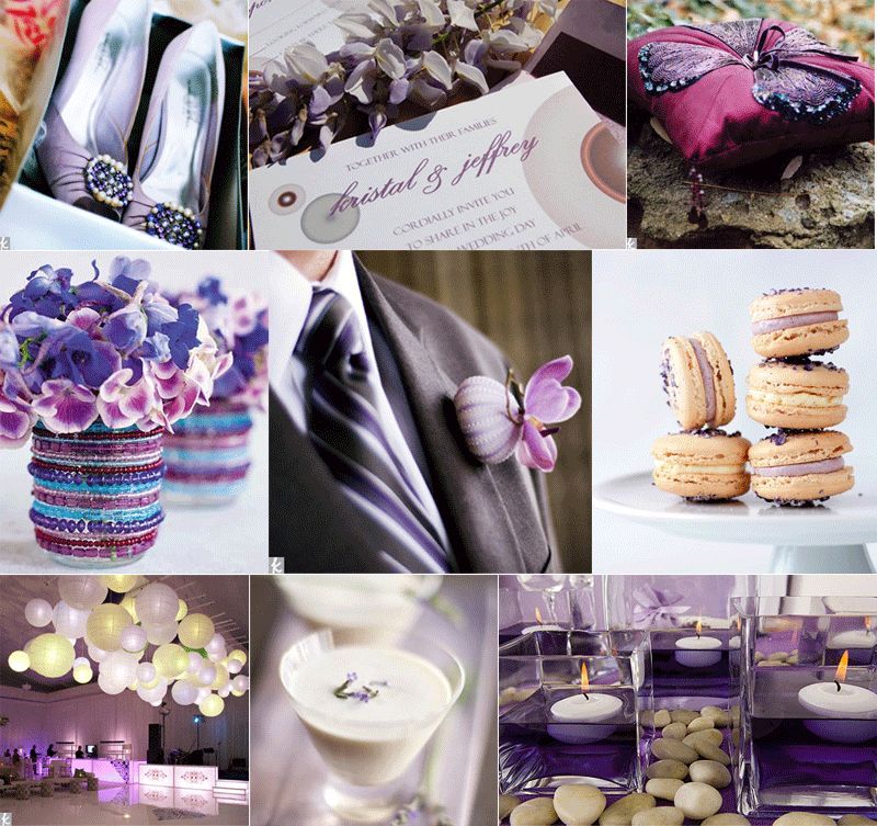 Violet & Purple Wedding