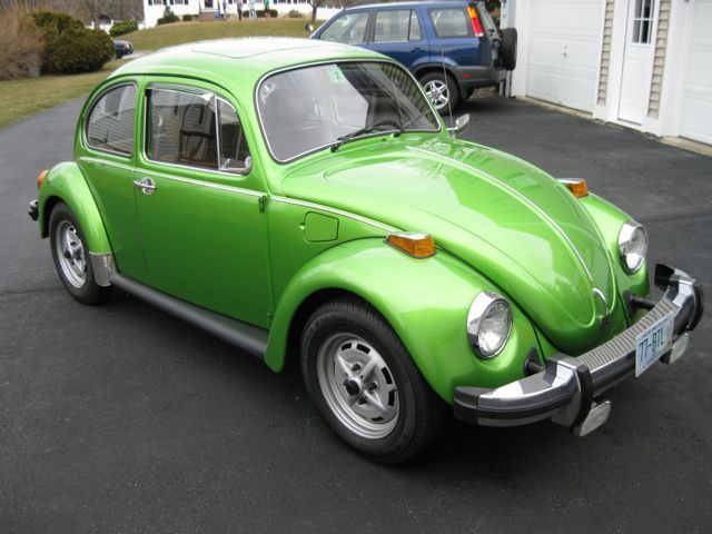 Viper green 77 VW Beetle