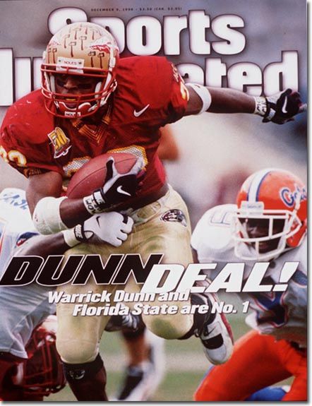 Warrick Dunn, Football, Florida State Seminoles