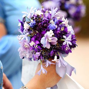 Wedding Bouquets Purple