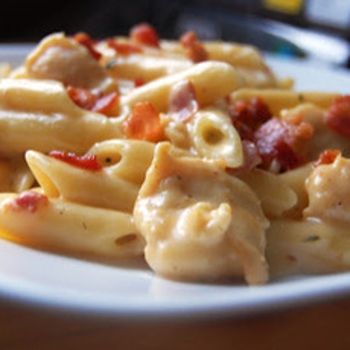 Weight Watchers Cheddar Chicken Bacon Ranch Pasta.  Well, this just sounds delic