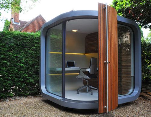 When I grow up I want an office pod in the backyard…don’t you?