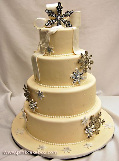 Winter wedding cake…Moaning Myrtle