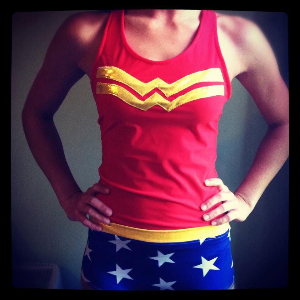 Wonder Woman Running Costume
