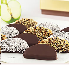apple slices – the website has lots of other great little dessert ideas.