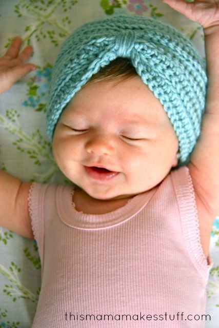 baby turban…so cute