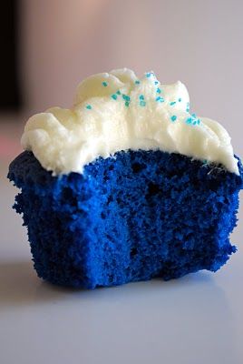 blue velvet cake for boy baby shower