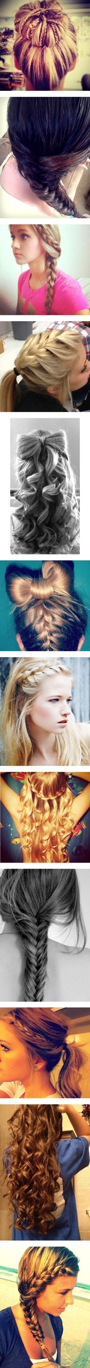 braids and curls