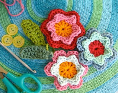 crochet flower patterns