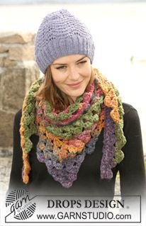 crochet shawl – crochet pattern