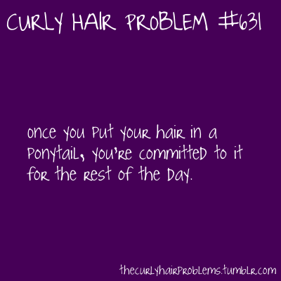 curly hair problem