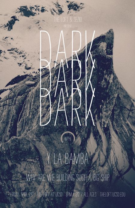 dark dark dark show poster