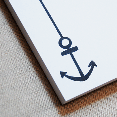DIY Nautical Notepads