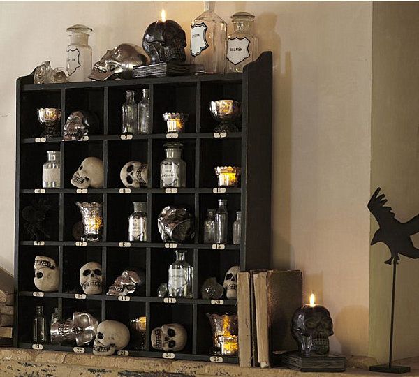 Spooky Halloween decorations from Pottery Barn -   40 Spooky Halloween Decorating Ideas for Your Stylish Home